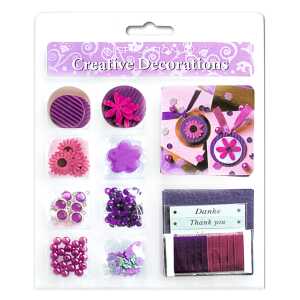 Ursus CREATIVE DECORATIONS "EVERYDAY" PINK/PURPLE