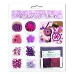 Ursus CREATIVE DECORATIONS "EVERYDAY" PINK/PURPLE