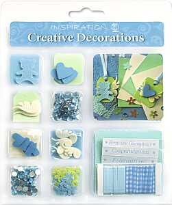 Ursus CREATIVE DECORATIONS "BABY" LIGHT BLUE