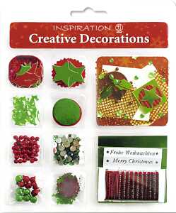 Ursus CREATIVE DECORATIONS "CHRISTMAS" GREEN/RED