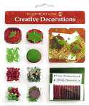 Ursus CREATIVE DECORATIONS "CHRISTMAS" GREEN/RED