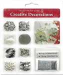 Ursus CREATIVE DECORATIONS "CHRISTMAS" SILVER