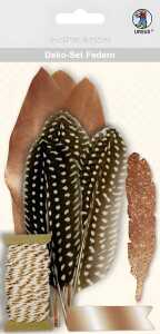 Ursus DEKO SET FEDERN KUPFER 4008525214502