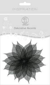 Ursus DEKOR.AKZENTE "BLÄTTER" UNI 16BL.SCHWARZ
