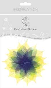 Ursus DEKOR.AKZENTE "BLÄTTER" DUO 16BL.GELB/KÖBLAU