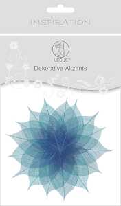 Ursus DEKOR.AKZENTE "BLÄTTER" DUO 16BL.TÜRKIS/KBLA