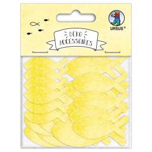 Ursus DEKO ACCESSOIRES MOT.01 "FISCHE" CITR.GELB