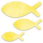 Ursus DEKO ACCESSOIRES MOT.01 "FISCHE" CITR.GELB