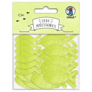 Ursus DEKO ACCESSOIRES MOT.01 "FISCHE" APFELGRÜN