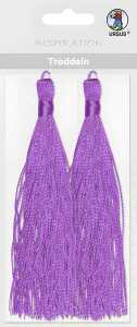 Ursus TRODDELN,2ST.14CM LANG,+KORDEL,1M,VIOLETT