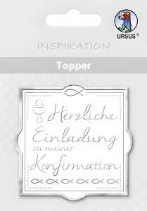 Ursus TOPPER "WEISS/SILBER" MOTIV 25