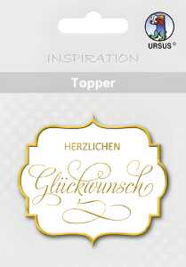 Ursus TOPPER "WEISS/GOLD" MOTIV 04