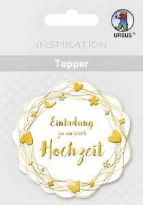 Ursus TOPPER "WEISS/GOLD" MOTIV 20