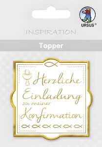Ursus TOPPER "WEISS/GOLD" MOTIV 25