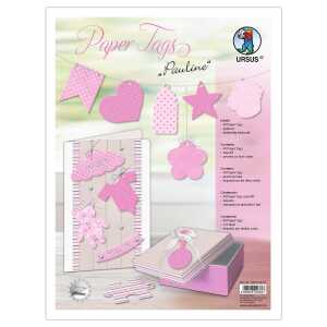 Ursus PAPER-TAGS BABY "PAULINE",300G,5 BL,JE18ST