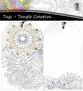 Ursus TAGS TANGLE CREATION MOTIV 01 BLUME