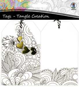 Ursus TAGS TANGLE CREATION MOTIV 04 HERZ