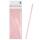 Ursus PAPIERSTROHHALME S HERZEN ROSA