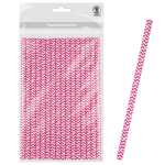 Ursus PAPIERSTROHHALME M CHEVRON EOSIN