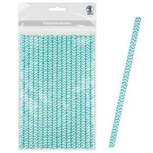 Ursus PAPIERSTROHHALME M CHEVRON PETROL