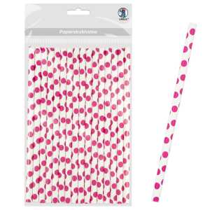 Ursus PAPIERSTROHHALME M PUNKTE EOSIN