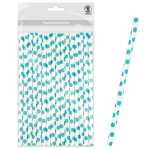 Ursus PAPIERSTROHHALME M PUNKTE PETROL