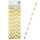 Ursus PAPIERSTROHHALME S STREIFEN GOLD