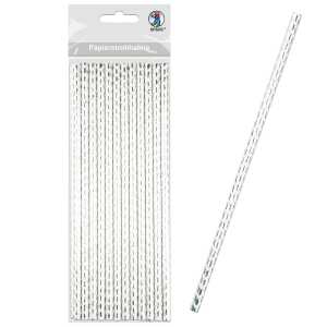 Ursus PAPIERSTROHHALME S CHEVRON SILBER