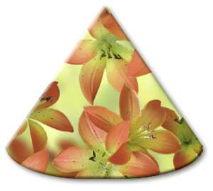 Ursus LAMPENSCHIRMCHEN 10ST.FLORA TIGERLILIE