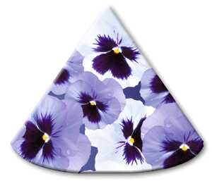 Ursus LAMPENSCHIRMCHEN 10ST.FLORA STIEFMÜTTERCHEN