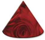 Ursus LAMPENSCHIRMCHEN 10ST.ROSEN ROT