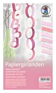 Ursus PAPIERGIRLANDEN "BABY GIRL"