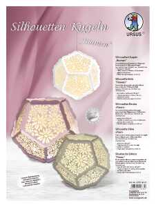 Ursus SILHOUETTEN-KUGELN "BLUMEN 01" 300G.