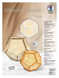 Ursus SILHOUETTEN-KUGELN "BLUMEN 03" 300G.