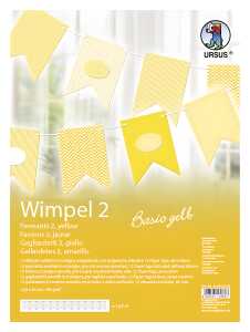 Ursus WIMPEL 2 "BASIC GELB" 4008525179603