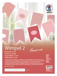 Ursus WIMPEL 2 "BASIC ROT" 4008525179610