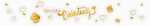 Ursus BANDEROLE "WEISS/GOLD" MOTIV 01