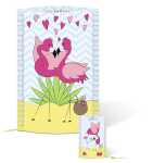 Ursus LAMPEN-KOMPLETTSET "MINI" FLAMINGO