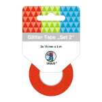 Ursus GLITTER TAPE 15MMx5M 3 ROLLEN SET 02