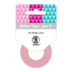 Ursus GLITTER TAPE 15MMx5M 3 ROLLEN SET 03