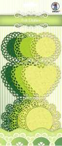 Ursus FELT DOILIES, Ø10CM, Ø8,9CM, Ø7CM 9STK 4008525209188
