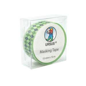 Ursus MASKING TAPE 15MMx10M RAUTE GRÜN