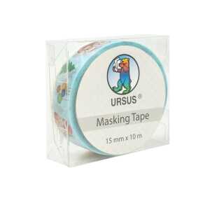 Ursus MASKING TAPE 15MMx10M WEIHNACHTEN EULE
