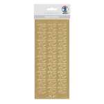 Ursus KREATIV STICKER 10x23CM,MOTIV 108,1ST.GOLD