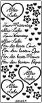 Ursus KREATIV STICKER 10x23CM,MOTIV 120,1ST.GOLD