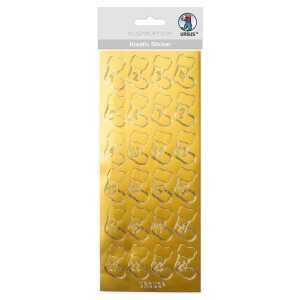 Ursus KREATIV STICKER 10x23CM,MOTIV 124,1ST.GOLD