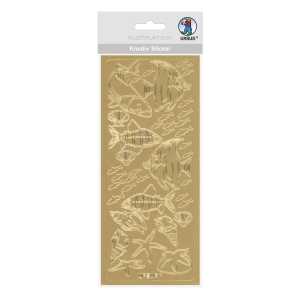 Ursus KREATIV STICKER 10x23CM,MOTIV 17,1ST.GOLD