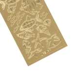 Ursus KREATIV STICKER 10x23CM,MOTIV 17,1ST.GOLD