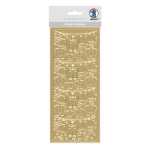 Ursus KREATIV STICKER 10x23CM,MOTIV 25,1ST.GOLD