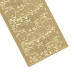 Ursus KREATIV STICKER 10x23CM,MOTIV 25,1ST.GOLD